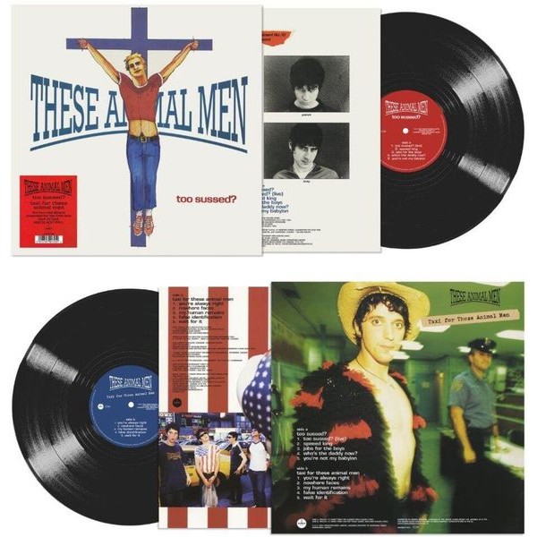 These Animals Men - Too Sussed/Taxi For These Animal Me i gruppen VINYL / Pop-Rock hos Bengans Skivbutik AB (4205442)