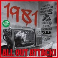 1981 - All Out Attack - Various i gruppen CD / Pop-Rock hos Bengans Skivbutik AB (4205507)