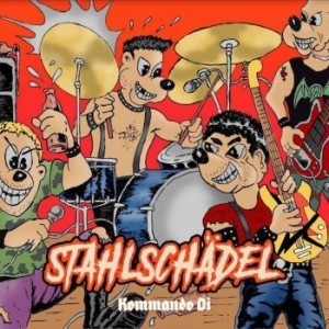 Stahlschädel - Kommando Oi i gruppen VINYL / Hårdrock/ Heavy metal hos Bengans Skivbutik AB (4205768)