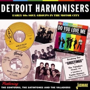Blandade Artister - Detroit Harmonisers - Early 60S Sou i gruppen CD / RNB, Disco & Soul hos Bengans Skivbutik AB (4205791)