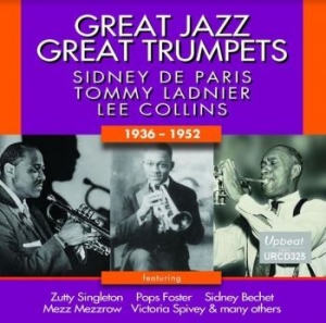 De Paris Sidney Tommy Ladnier Lee - Great Jazz - Great Trumpets (1936-1 i gruppen CD / Jazz/Blues hos Bengans Skivbutik AB (4206186)
