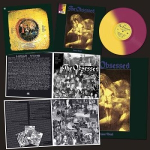 Obsessed The - Lunar Womb (Purple/Mustard Vinyl Lp i gruppen VINYL / Hårdrock/ Heavy metal hos Bengans Skivbutik AB (4206562)