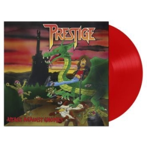 PRESTIGE - Attack Against Gnomes (Red Vinyl Lp i gruppen VINYL / Hårdrock/ Heavy metal hos Bengans Skivbutik AB (4206564)