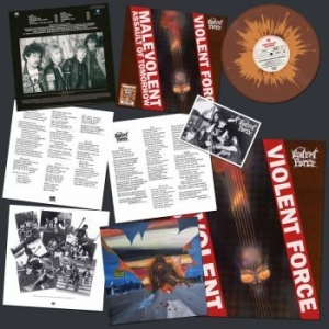 Violent Force - Malevolent Assault Of Tomorrow (Bro i gruppen VINYL / Hårdrock/ Heavy metal hos Bengans Skivbutik AB (4206855)