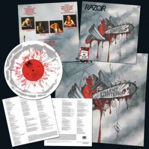 Razor - Violent Restitution (Splatter Vinyl i gruppen VINYL / Hårdrock/ Heavy metal hos Bengans Skivbutik AB (4206859)