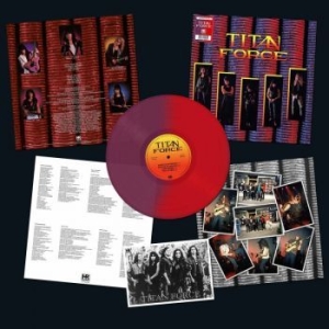 Titan Force - Titan Force (Bi Color Vinyl Lp) i gruppen VINYL / Hårdrock/ Heavy metal hos Bengans Skivbutik AB (4207078)