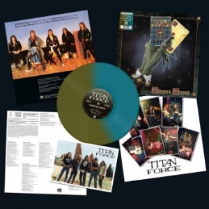 Titan Force - Winner/Loser (Green/Blue Vinyl Lp) i gruppen VINYL / Hårdrock/ Heavy metal hos Bengans Skivbutik AB (4207081)