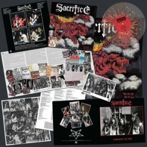 Sacrifice - Torment In Fire (Clear Splatter Vin i gruppen VINYL / Hårdrock/ Heavy metal hos Bengans Skivbutik AB (4207091)
