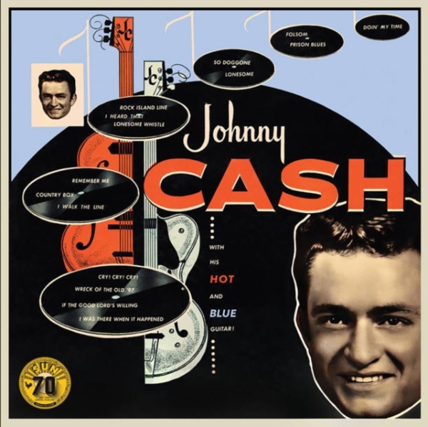Johnny Cash - With His Hot And Blue Guitar i gruppen VINYL / Country hos Bengans Skivbutik AB (4207099)