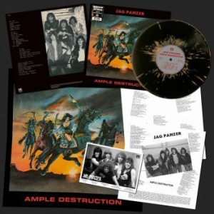 Jag Panzer - Ample Destruction (Splatter Vinyl L i gruppen VINYL / Hårdrock/ Heavy metal hos Bengans Skivbutik AB (4207119)