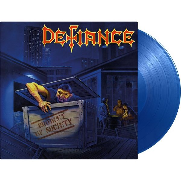 Defiance - Product Of Society (Ltd. Translucent Blu i gruppen VINYL / Hårdrock/ Heavy metal hos Bengans Skivbutik AB (4207458)