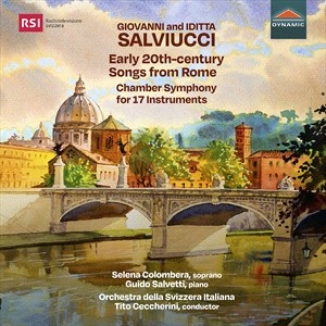 Salviucci Giovanni Salviucci Idi - Early 20Th-Century Songs From Rome i gruppen Externt_Lager / Naxoslager hos Bengans Skivbutik AB (4207570)