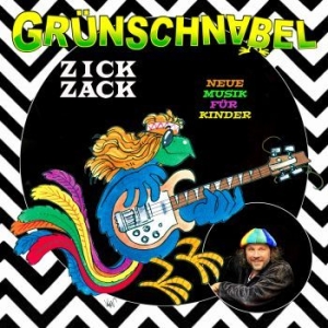 Grünschnabel - Zick Zack Neue Musik Für Kinder - S i gruppen CD / Pop hos Bengans Skivbutik AB (4208102)