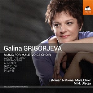 Grigorjeva Galina - Music For Male-Voice Choir i gruppen Externt_Lager / Naxoslager hos Bengans Skivbutik AB (4208916)