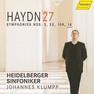 Haydn Franz Joseph - Haydn 27 - Symphonies Nos. 3, 33, 1 i gruppen Externt_Lager / Naxoslager hos Bengans Skivbutik AB (4208950)