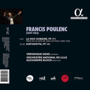 Poulenc Francis - La Voix Humaine i gruppen Externt_Lager / Naxoslager hos Bengans Skivbutik AB (4208959)