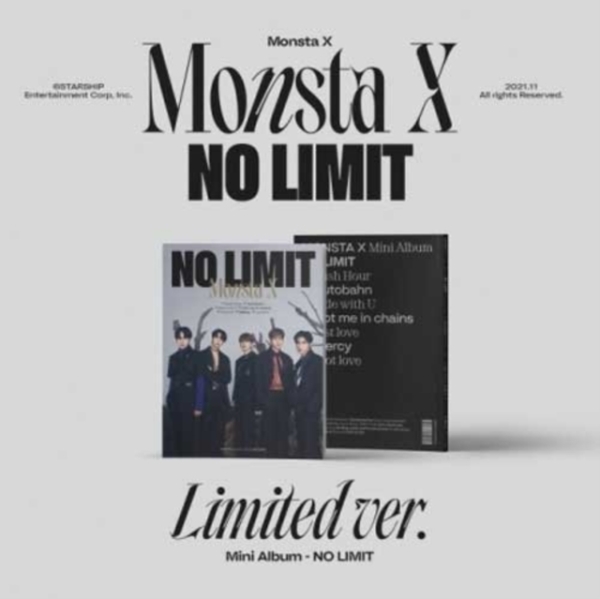 Monsta X - 10th Mini [NO LIMIT] Limited Ver i gruppen CD / K-Pop hos Bengans Skivbutik AB (4209243)