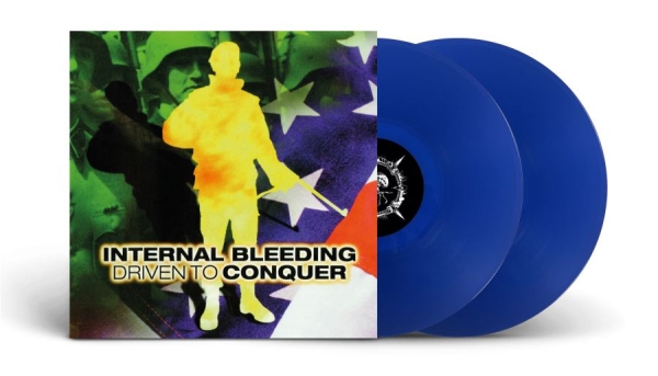Internal Bleeding - Driven To Conquer (2 Lp Blue Vinyl) i gruppen VINYL / Hårdrock/ Heavy metal hos Bengans Skivbutik AB (4209393)