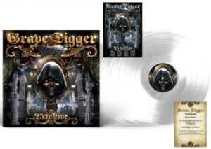 Grave Digger - 25 To Live (4 Clear Vinyl Lp Box Se i gruppen VINYL / Hårdrock/ Heavy metal hos Bengans Skivbutik AB (4209397)
