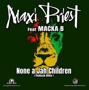Maxi Priest Ft Macka B - None A Jah Children Remixes i gruppen VINYL / Reggae hos Bengans Skivbutik AB (4209916)