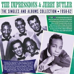 Impressions & Butler Jerry - Singles & Albums Collection 1958-62 i gruppen CD / Pop-Rock hos Bengans Skivbutik AB (4209931)