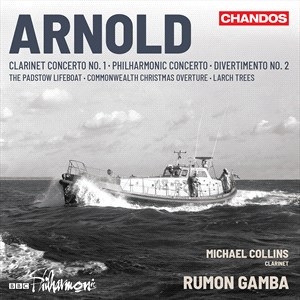Arnold Malcom - Clarinet Concerto & Orchestral Work i gruppen Externt_Lager / Naxoslager hos Bengans Skivbutik AB (4210073)