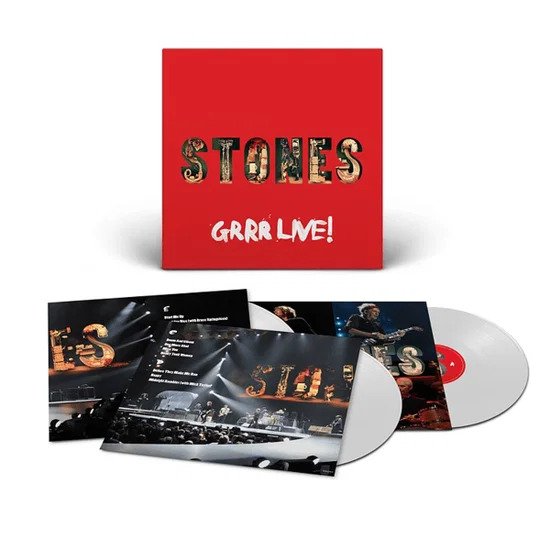 The Rolling Stones - Grrr Live! (Limited White 3Lp) i gruppen VINYL / Pop-Rock hos Bengans Skivbutik AB (4210309)