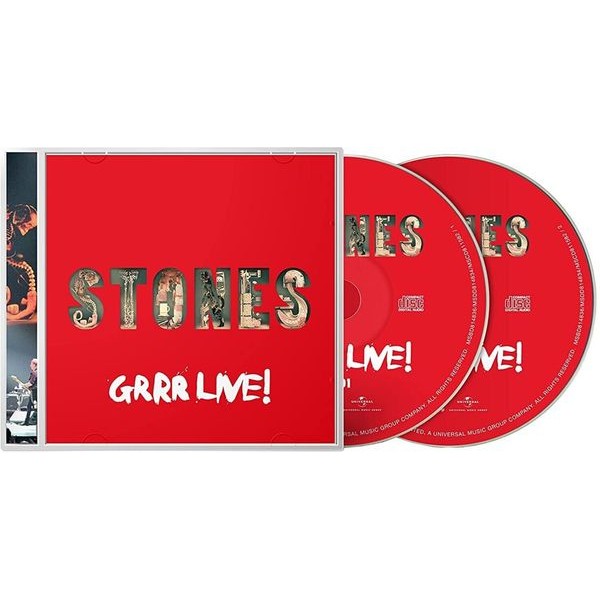 The Rolling Stones - Grrr Live! (2Cd) i gruppen CD / Pop-Rock hos Bengans Skivbutik AB (4210315)