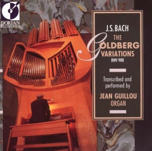 Guillou Jean - Bach: The Goldberg Variations i gruppen Externt_Lager / Naxoslager hos Bengans Skivbutik AB (4211052)