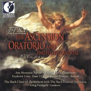 Bach Choir Of Bethlehem Funfgeld - Bach: Ascension Oratorio i gruppen Externt_Lager / Naxoslager hos Bengans Skivbutik AB (4211184)
