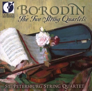 St Petersburg String Quartet - Borodin: The Two String Quartets i gruppen Externt_Lager / Naxoslager hos Bengans Skivbutik AB (4211185)