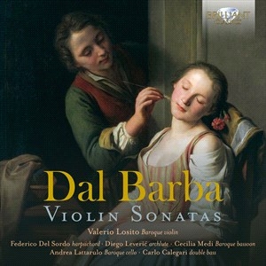 Dal Barba Daniel Pio - Violin Sonatas i gruppen Externt_Lager / Naxoslager hos Bengans Skivbutik AB (4211392)