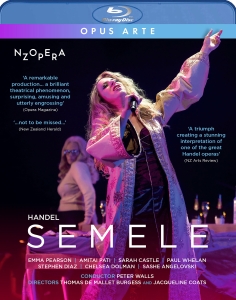 Handel George Frederic - Semele (Bluray) i gruppen MUSIK / Musik Blu-Ray / Klassiskt hos Bengans Skivbutik AB (4211399)