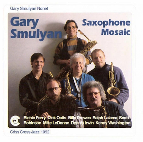 Smulyan Gary -Nonet- - Saxophone Mosaic i gruppen CD / Toppsäljare hos Bengans Skivbutik AB (4211683)