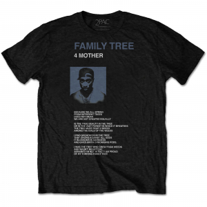 2Pac - Unisex T-Shirt: Family Tree i gruppen VI TIPSAR / Tips Tröjor hos Bengans Skivbutik AB (4212218r)