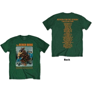 The Beach Boys - Xmas Album Uni Green    i gruppen MERCH / T-Shirt / Rockoff_Nya April24 hos Bengans Skivbutik AB (4212230r)