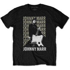 Johnny Marr - Unisex T-Shirt: Guitar Photo i gruppen VI TIPSAR / Tips Tröjor hos Bengans Skivbutik AB (4212630r)