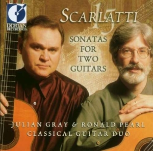 Gray Julian Pearl Ronald - Scarlatti: Sonatas For Two Guitars i gruppen Externt_Lager / Naxoslager hos Bengans Skivbutik AB (4212805)