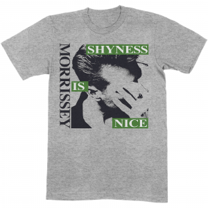 Morrissey - Unisex T-Shirt: Shyness Is Nice i gruppen VI TIPSAR / Tips Tröjor hos Bengans Skivbutik AB (4213243r)