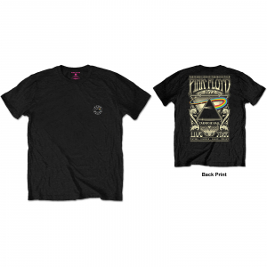 Pink Floyd - Unisex T-Shirt: Carnegie Hall (Back Print) i gruppen VI TIPSAR / Tips Tröjor hos Bengans Skivbutik AB (4213271r)