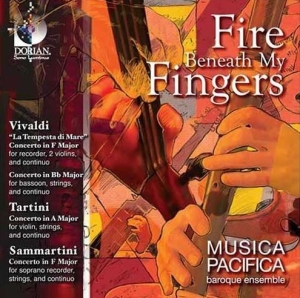 Musica Pacifica - Fire Beneath My Fingers i gruppen Externt_Lager / Naxoslager hos Bengans Skivbutik AB (4213456)