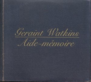 Watkins Geraint - Aide-Memoire i gruppen CD / Pop-Rock hos Bengans Skivbutik AB (4213717)