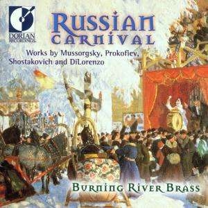 Burning River Brass - Russian Carnival i gruppen Externt_Lager / Naxoslager hos Bengans Skivbutik AB (4214067)