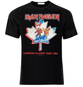 Iron Maiden - Iron Maiden T-Shirt Canadian Tour 1984 i gruppen ÖVRIGT / Merchandise hos Bengans Skivbutik AB (4214911)