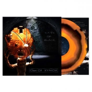 Clan Of Xymox - Days Of Black (Orange/Black Vinyl L i gruppen VINYL / Hårdrock hos Bengans Skivbutik AB (4216571)