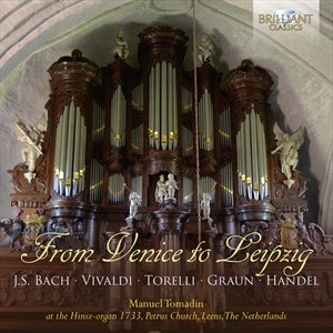 Various - J.S. Bach, Graun, Handel, Torelli & i gruppen Externt_Lager / Naxoslager hos Bengans Skivbutik AB (4216584)