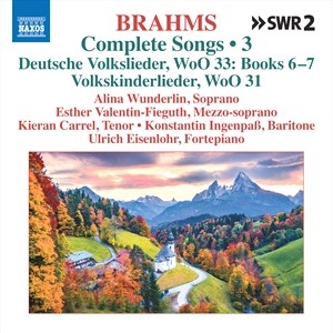 Brahms Johannes - Deutsche Volkslieder (German Folk S i gruppen Externt_Lager / Naxoslager hos Bengans Skivbutik AB (4217216)