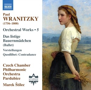Wranitzky Paul - Orchestral Works, Vol. 5 i gruppen Externt_Lager / Naxoslager hos Bengans Skivbutik AB (4217218)