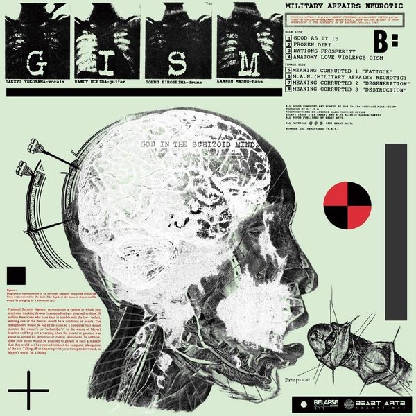 G.I.S.M. - Military Affairs Neurotic (Reissue) i gruppen CD / Hårdrock/ Heavy metal hos Bengans Skivbutik AB (4217261)