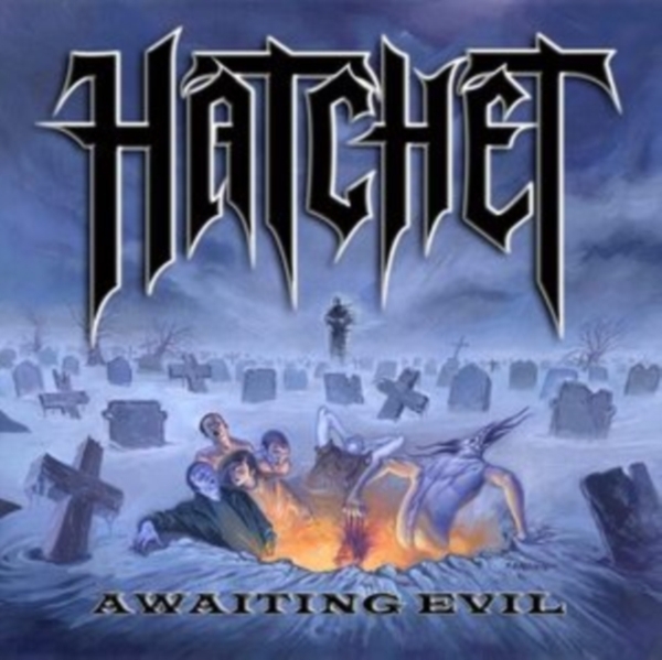 Hatchet - Awaiting Evil (Blue Vinyl Lp) i gruppen VINYL / Toppsäljare hos Bengans Skivbutik AB (4217286)